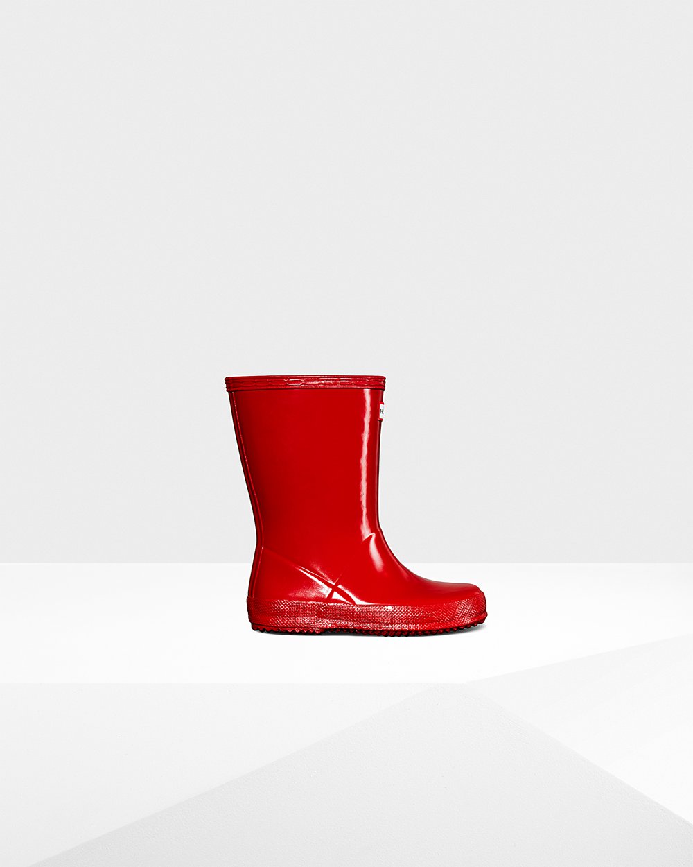 Botas De Agua Hunter Niños Original First Classic Gloss - Rojas - Argentina 4628ALJIW